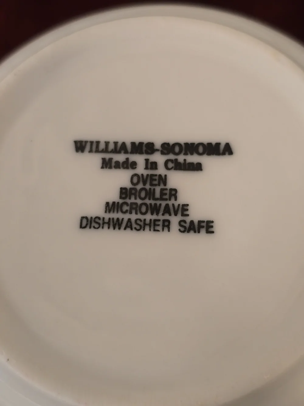 Williams-Sonoma Everyday White Handled Soup Bowls & Saucers Set (4 Pieces)